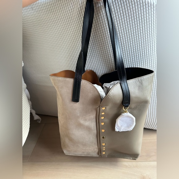 NWOT See by Chloe Gaia leather and suede tote - Picture 5 of 7